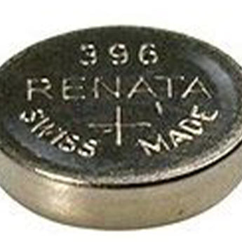 Renata 396 MP 32mAh 1.55V Silver Oxide Coin Cell Battery - 1 Piece Tear Strip, Sold Individually