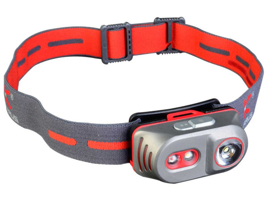 Klarus Titanium H1A Rechargeable LED Headlamp - CREE XP-L V3 - 550 Lumens - Red - Uses 1 x 14500 or 1 x AA