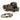 Petzl Tactical STRIX VL Multi-Mount LED Headlamp - White, Red, Green and Blue LEDs - 40 Lumens - Includes 1 x AA/LR6 - Desert (E90AHB-D)