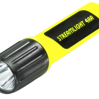 Streamlight 4AA ProPolymer Lux Div 1 Safety-Rated Flashlight - C4 LED - 100 Lumens - Includes 4 x AAs - Black or Yellow