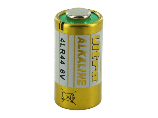 Exell A28PX 28A 6V Alkaline Industrial Battery for Pet Collars, Headlamps, Cameras - Equivalent to 4LR44, PX28, 544 - Tear Strip