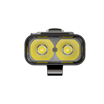 RovyVon Angel Eyes E90 USB-C Rechargeable EDC LED Flashlight - 3500 Lumens - 650nm Red Side Light - 365nm UV Side Light - Uses Built-in 3000mAh Li-ion Battery Pack - Gunmetal