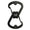 Nite Ize S-Biner Ahhh... - Stainless Steel Double-Gated Carabiner with 2 x Bottle Openers - Black (SBO-03-01) or Stainless (SBO-03-11)