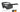 Wiley X Saber Advanced Changeable Sunglasses with High Velocity Protection - Matte Black Frame with Smoke Grey - Light Rust Lens Kit with Rx Insert (306RX)