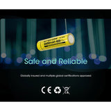 Nitecore NL1836 18650 3600mAh 3.6V Protected Lithium Ion (Li-ion) Button Top Battery