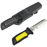 Underwater Kinetics Fusilier HYDRALLOY Knife - Blunt Tip - Black or Yellow (30234 30231)