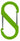 Nite Ize S-Biner Universal Plastic Clip - Large #8 - SBP8-03-17 - Lime