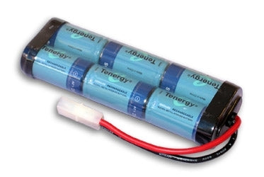 Tenergy 11200 7.2V 3800mAh Flat NiMH High Power Battery Packs for RC Cars and Sumo Robots