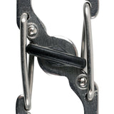 Nite Ize S-Biner TagLock - Stainless Steel Double-Gated Carabiner with Twisting Lock - Stainless (PLSBM-11-R3)