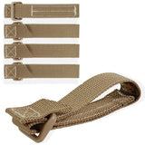 Maxpedition 3in TacTie(TM) (Pack of 4) - Black, Foliage Green, OD Green, or Khaki