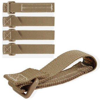 Maxpedition 3in TacTie(TM) (Pack of 4) - Black, Foliage Green, OD Green, or Khaki