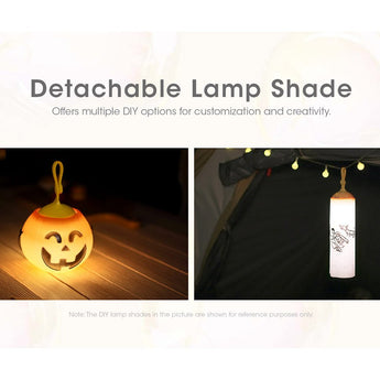 Nitecore Bubble All-Purpose LED Lantern - 100 Lumens - Uses 3 x AAA (included) or 1 x HLB-1300 Li-ion Battery Pack - White, Yellow, Green, Purple, or Pink