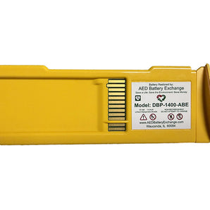 ABE DBP-1400 Battery Pack - Upright, facing label