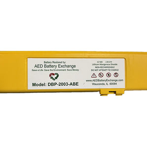 ABE-DBP-2003 Battery Pack - Upright, facing label