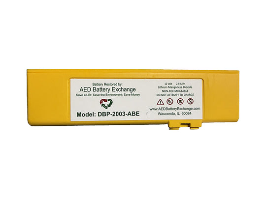 ABE-DBP-2003 Battery Pack - Upright, facing label