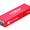 Acebeam Keylight 500 red keychain flashlight sitting flat, angled view on a white background
