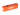 Acebeam Keylight 500 orange keychain flashlight angled view with switch on a white background