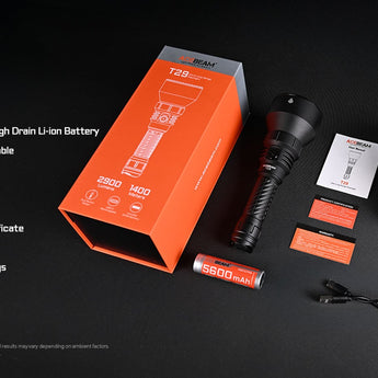 Acebeam T29 - Accessories Slide