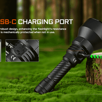 Acebeam T29 - USB-C Recharging Slide