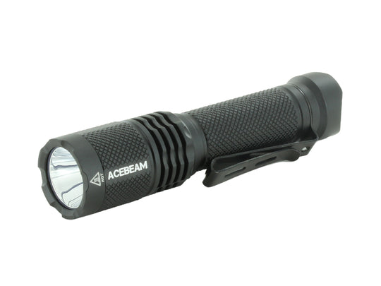 Acebeam Tac AA 2.0, Black - Front Left Diagonal View