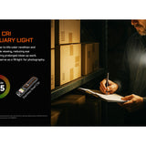 Acebeam UC25 All-in-One Flat Flashlight - Cool White, High-CRI, and UV Light - Green Laser - USB-C Rechargeable 3000mAh Li-Poly Battery - Black or Teal