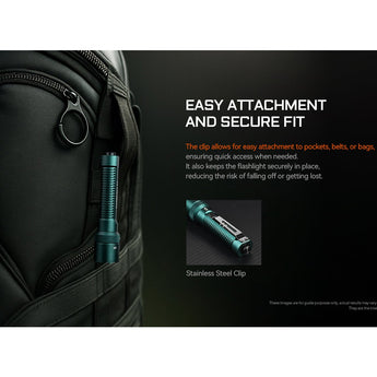 Acebeam K1 Compact LED Flashlight - 1000 Lumens - CREE XP-LR - Includes 1 x 14500 with Built-in USB-C Charging Port - Black or Teal