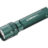 Acebeam K1 Compact LED Flashlight - 1000 Lumens - CREE XP-LR - Includes 1 x 14500 with Built-in USB-C Charging Port - Black or Teal