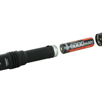 Acebeam W10 Pro USB-C Rechargeable LEP Flashlight - 750 Lumens - Includes 1 x 21700 - Black or Desert Tan