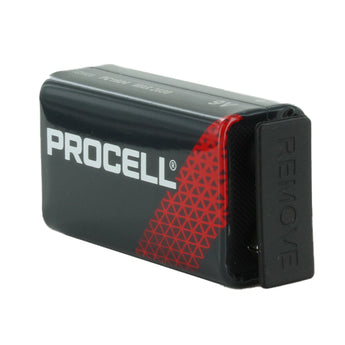 Duracell Procell PC1604 (12PK) 9V Alkaline Batteries with Snap Connectors (PC1604BKD) - Contractor Pack of 12