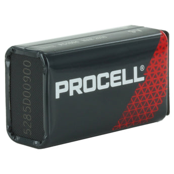 Duracell Procell PC1604 (12PK) 9V Alkaline Batteries with Snap Connectors (PC1604BKD) - Contractor Pack of 12