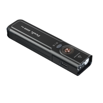 Fenix E06R Pro USB-C Rechargeable All-Purpose Flat Flashlight - 1600 Lumens - Spot, Flood, UV & Red Laser - Multiple Colors Available