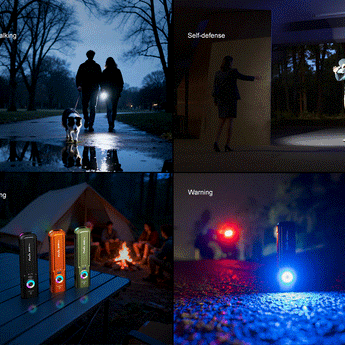 Fenix E06R Pro USB-C Rechargeable All-Purpose Flat Flashlight - 1600 Lumens - Spot, Flood, UV & Red Laser - Multiple Colors Available