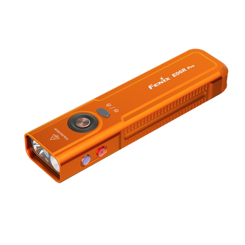 Fenix E06R Pro USB-C Rechargeable All-Purpose Flat Flashlight - 1600 Lumens - Spot, Flood, UV & Red Laser - Multiple Colors Available