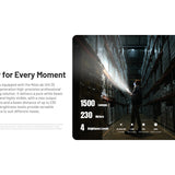 Nitecore EDC17 USB-C Rechargeable EDC Flashlight - 1500 Lumens - NiteLab UHi 25 - Uses Built-in 1500mAh Li-ion Battery Pack