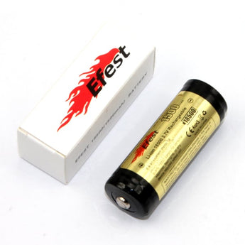 Efest 3541 18500 1500mAh 3.7V Protected Lithium Ion (Li-ion) Button Top Battery - Boxed