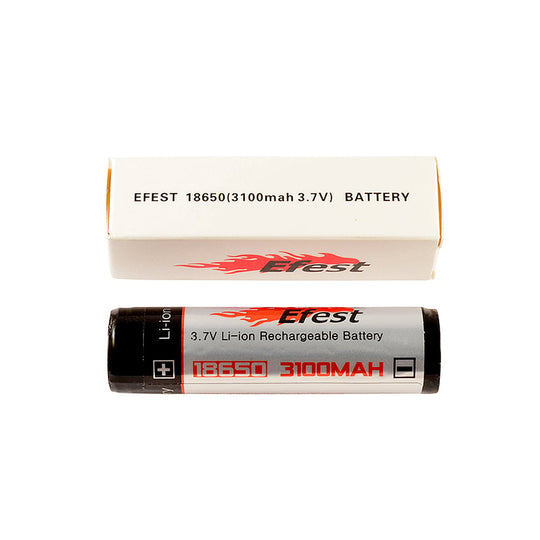 Efest 3563 18650 3100mAh 3.7V Protected Lithium Ion (Li-ion) Flat Top Battery - Boxed