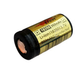 Efest 3712 18350 900mAh 3.7V Unprotected Lithium Ion (Li-ion) Button Top Battery - Boxed