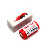 Efest 4095 IMR RCR123A / 16340 700mAh 3.7V Unprotected Lithium Manganese (LiMn2O4) Flat Top Battery - Boxed