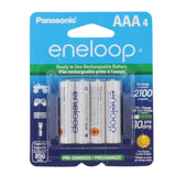 Panasonic Eneloop AAA 850mAh 4-Pack Front Packaging