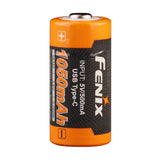 Fenix battery with USB Type-C input on a white background