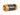 Fenix rechargeable lithium-ion battery with CE and FCC markings on an orange and black casing.