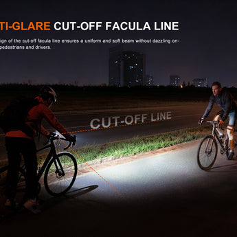 Fenix BC28R - Anti-glare Cutoff Facula Line (Safe Beam)