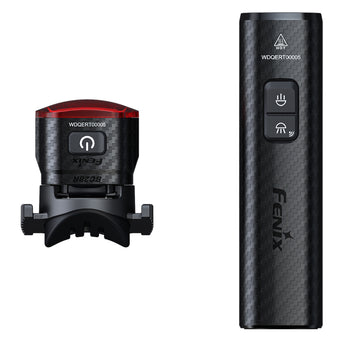 Fenix BC28R - Both Lights - Upright, Facing Switches
