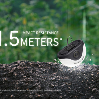 Fenix CL20R V2.0 USB-C Rechargeable Camping lantern - 300 Lumens - Includes 1 x 1900mAh Li-ion Battery Pack - Midnight Black