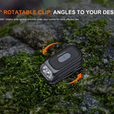 Fenix E04R - 360-degree Rotatable Clip Structure