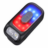 Fenix E04R - Top Facing Angle, Sidelight Police Flash Activatied