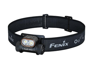 Fenix HM55R USB-C Rechargeable LED Headlamp Informational Slide - Front Angled View