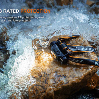 Fenix HM60R V2.0 USB-C Rechargeable LED Headlamp - 1600 Lumens - Luminus SST40-GEN2 - Includes 1 x 21700