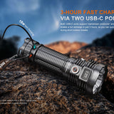 Fenix LR50R V2 - Dual USB-C Quick Charge Ports