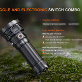 Fenix LR50R V2 - Stepless-Dimming Rotary Dial and Button